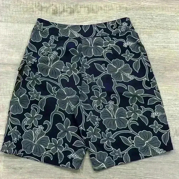Vintage Y2K Hurley International Boardshorts Swim Trunk Shorts Floral Mens SZ 33 - Picture 6 of 13
